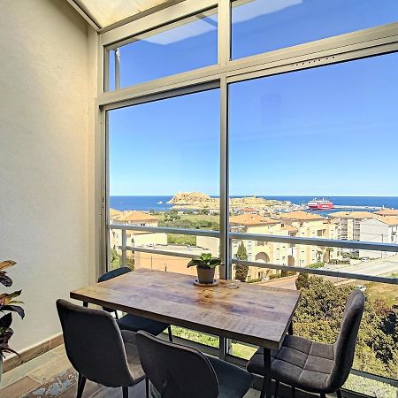 Tres Beau Duplex Vue Panoramique Mer, Proche Plage L'Ile-Rousse  Ngoại thất bức ảnh